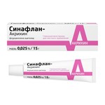 Синафлан-Акрихин, мазь для наружного применения 0.025% 15 г 1 шт