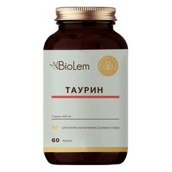 Таурин BioLem 60 шт. капс. 0.7 г