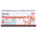 Периндоприл-СЗ, таблетки 4 мг 60 шт