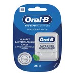 Зубная нить (флосс), oral-b (Орал-би) 25 м про-эксперт адвансд глубокое очищение вощеная прохладная мята