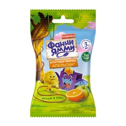 Фруктовая тянучка Funny Yummy апельсин 15 г