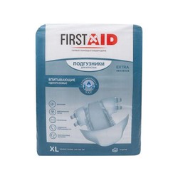 Подгузники для взрослых Firstaid экстра 10 шт.