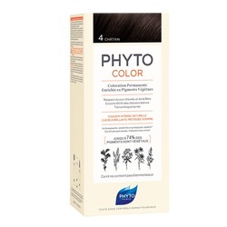Краска для волос Phytosolba 125 мл Фитоколор 4 шатен