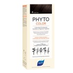 Краска для волос, Phytosolba (Фитосольба) 125 мл Фитоколор 4 шатен