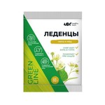 Карамель леденцовая, ABC healthy food (АВС Хэлси Фуд) 60 г на основе трав с витамином С липа и мед пакет