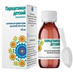 Парацетамол детский, суспензия для приема внутрь (для детей) 120 мг/5 мл 100 мл 1 шт