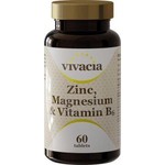 Цинк магний и витамин В6 Vivacia, Vivacia (Вивация) таблетки 1200 мг 60 шт zinc magnesium vitamin B6