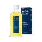 Рыбий жир омега-3, Norwegian Fish Oil (Норвегиан фиш ойл) 240 мл лимон