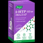 5-гидрокситриптофан (5-НТР), капсулы 100 мг / 0.25 г 60 шт БАД нелекарственный антидепрессант