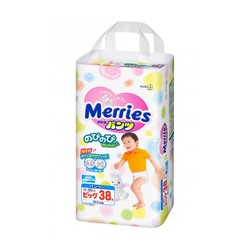 Подгузники-трусики 36 шт. Merries 12-22 кг р. big