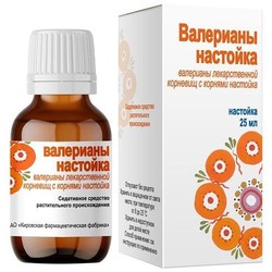 Валериана настойка 25 мл 1 шт.