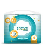 Трусики-подгузники, Lovular (Ловулар) 8-15 кг р. L 42 шт Витаминка ультратонкие