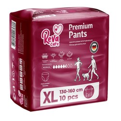 Подгузники-трусы для взрослых 10 шт. Reva Care р. XL