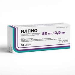 Илпио табл. 80 мг + 2.5 мг 30 шт.
