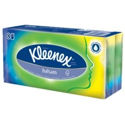 Салфетки бумажные Kleenex бальзам 72 шт.