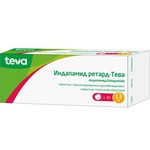 Индапамид ретард-Тева, таблетки с пролонгированным высвобождением покрытые пленочной оболочкой 1.5 мг 30 шт