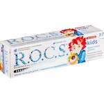 Зубная паста для детей, Rocs (Рокс) 45 г Кидс Фруктовый рожок без фтора