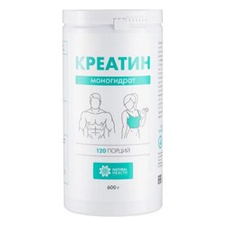 Креатин моногидрат Natural Health с нейтральным вкусом пор.