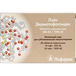 Лайс Дерматофагоидес, таблетки подъязычные 300 АЕ 1000 АЕ №40 (10+30)