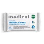 Салфетки влажные, Клинса 60 шт универсальные очищающие