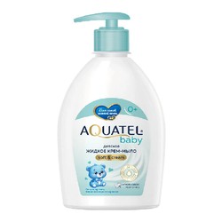 Крем-мыло для рук Aquatel бэби жидкое хлопковое молочко