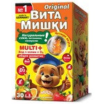 Витамишки мульти + йод + холин + D3, пастилки жевательные 2.4 г 30 шт Оригинал