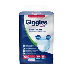 Подгузники для взрослых Giggles Джамбо 30 шт.