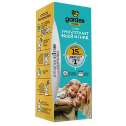Спрей от вшей и гнид Gardex с гребнем 80 мл