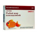 Рыбий жир, Биафишенол капсулы 0.35 г 100 шт детский