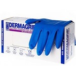 Перчатки смотровые латексные нестерильные, Dermagrip (Дермагрип) р. L 50 шт пар Хай риск повышенной прочности неопудренные 2400001225408