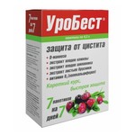 УроБест, порошок для приготовления раствора для приема внутрь 4.5 г 7 шт пакетики