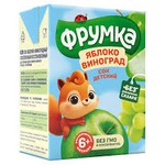 Сок, Фрумка 200 мл яблоко виноград