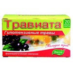 Чайный напиток, Травиата фильтр-пакет 1.5 г 20 шт №1 травы гипотензивные
