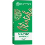 Масло кедра, Olioteka (Олиотека) 10 мл эфирное