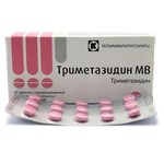 Триметазидин МВ, таблетки покрытые пленочной оболочкой с модифицированным высвобождением 35 мг 30 шт