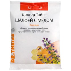 Леденцы Доктор Тайсс шалфей с медом 50 г