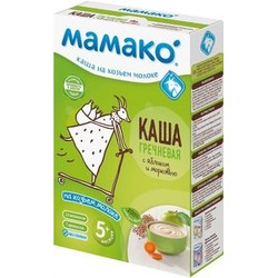 Каша молочная Мамако гречневая на козьем молоке с яблоком и морковью с 4 мес 200 г