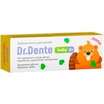 Зубная паста для детей, Dr.Dente (Др.Денте) 65 г 50 мл беби 0+ липа