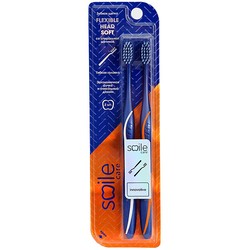 Зубная щетка Smile Care для взрослых спираль мягкая 2 шт.