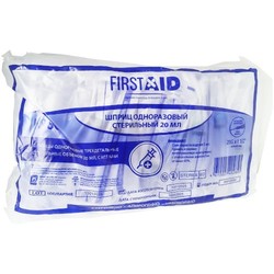 Шприц одноразовый Firstaid с иглой 21G 1 1/2 60 шт. 20 мл