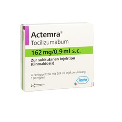 Актемра р-р для п/к введ. 162 мг/0.9 мл 4 шт.