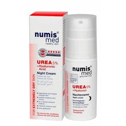 Крем для лица Numis Med Уреа ночной 5% мочевины 50 мл