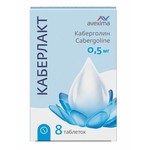 Каберлакт, таблетки 0.5 мг 8 шт