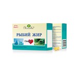 Рыбий жир, капсулы 0.37 г 100 шт Мирролла пищевой с ламинарией