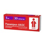 Рамиприл-АКОС, таблетки 5 мг 30 шт