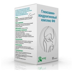 Глюкозамин-хондроитиновый комплекс ФФ Erzig 90 шт. капс.