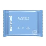 Туалетная бумага влажная, Mon Plume (Мон Плюм) 20 шт