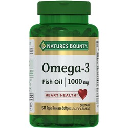 Рыбий жир омега-3 Nature's Bounty 50 шт. капс. 1000 мг