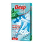 Восковые полоски для депиляции, Deep depil (Дип депил) 20 шт Унисекс с мятой Формула 483