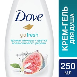 Гель-крем для душа Dove Инжир и лепестки апельсина 250 мл